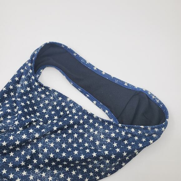 NWT We Wore What Capri distressed stars 1 piece - Picture 5 of 8